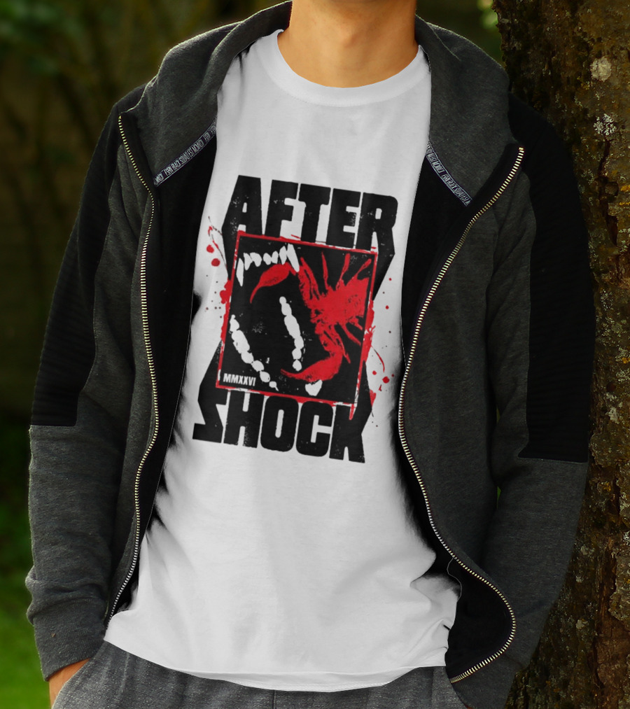 Aftershock Festival 2026 Sacramento CA October 1 4 2026 Scorpion XV Stinging Bite T-Shirt