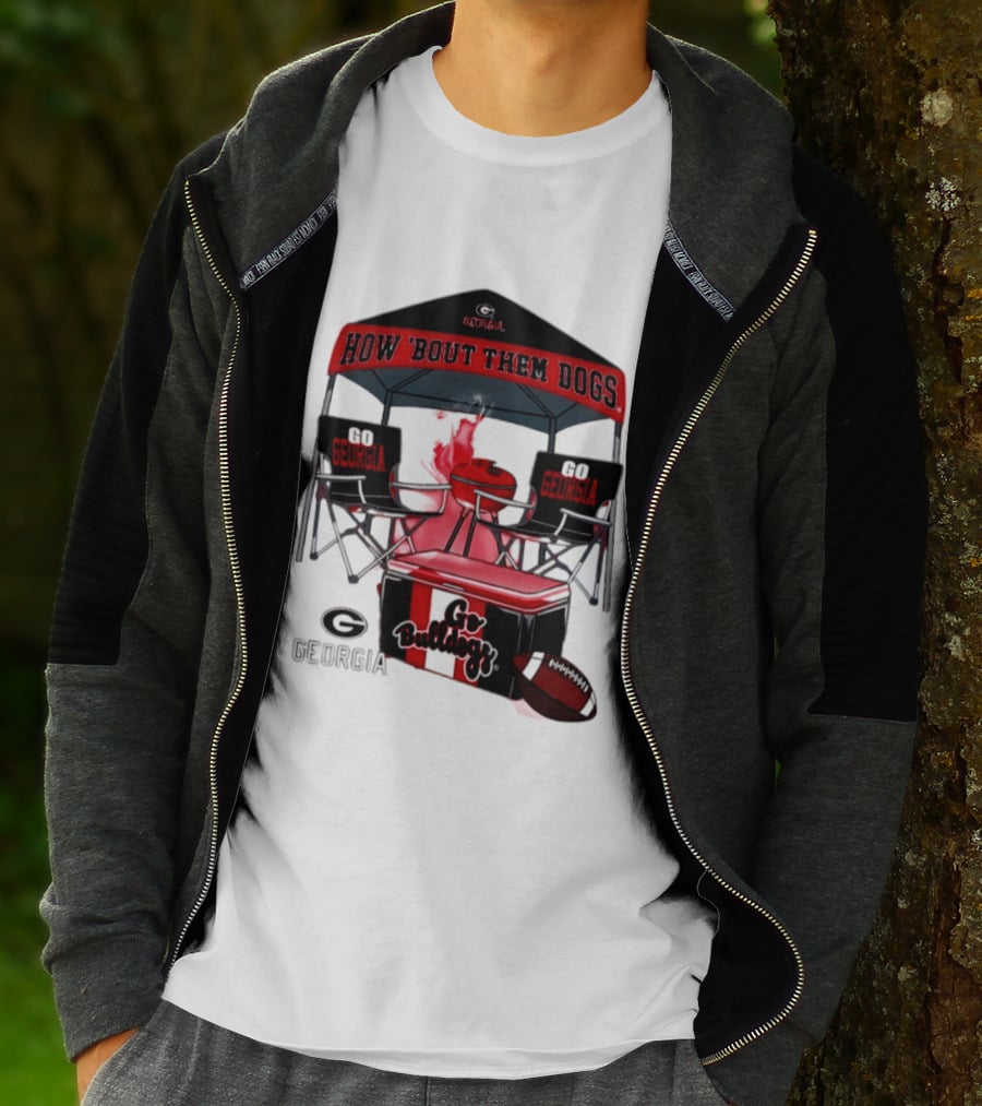Georgia Bulldogs How 'Bout Them Dogs 2026 NCAA Tailgate Go Georgia Football T-Shirt