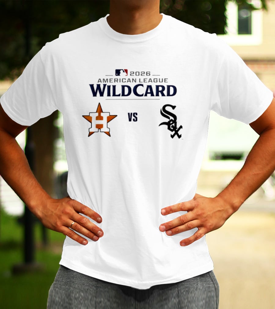 2026 American League Wild Card Houston Astros Vs Chicago White Sox T-Shirt