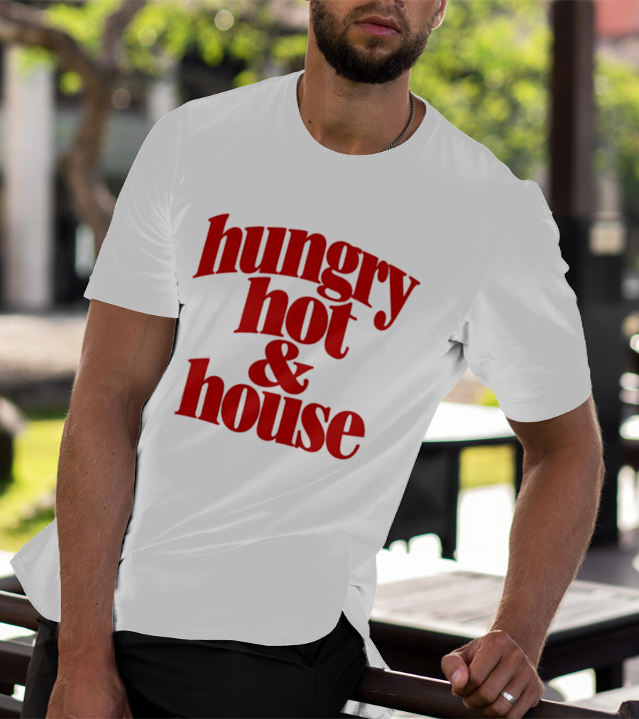Hungry Hot House Food Red T-Shirt