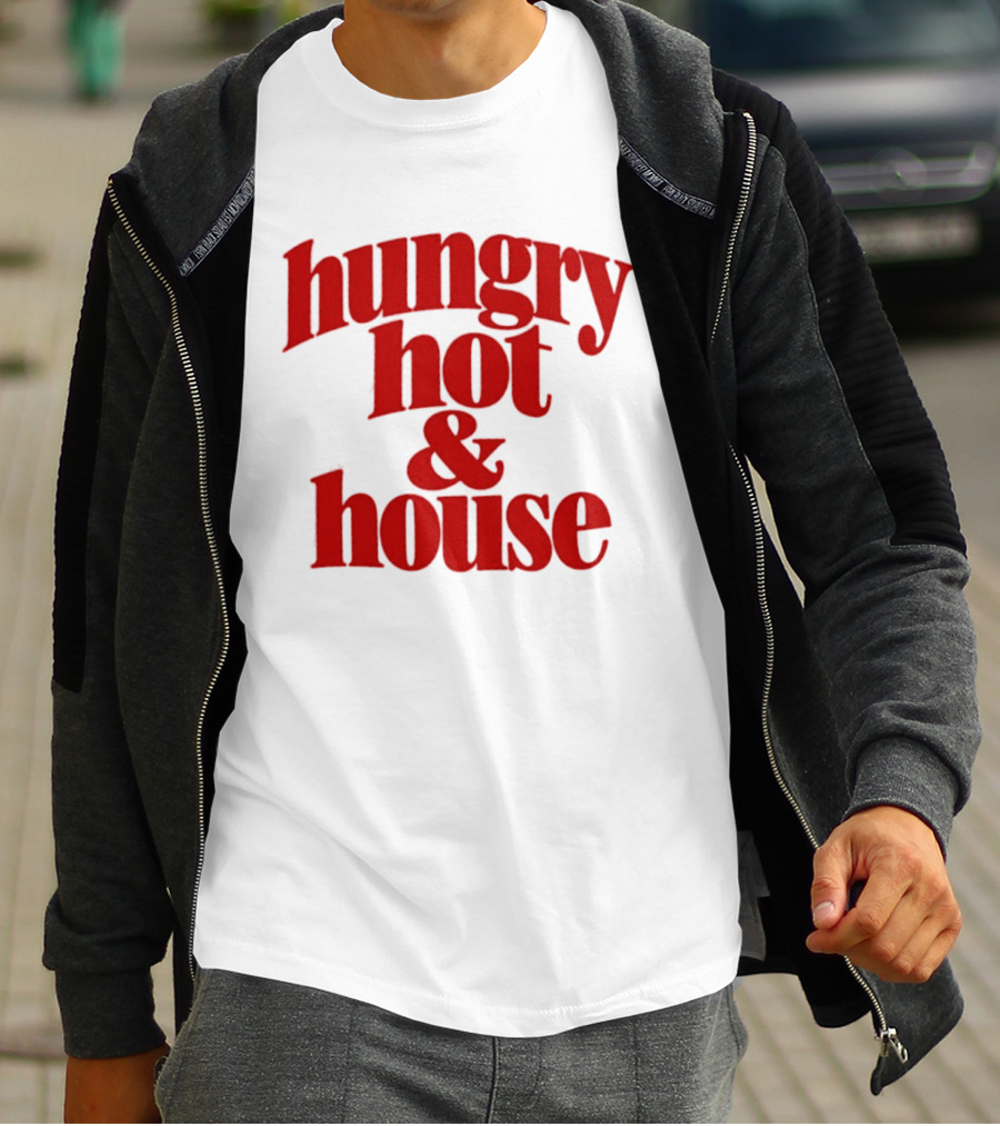 Hungry Hot House Food Red T-Shirt