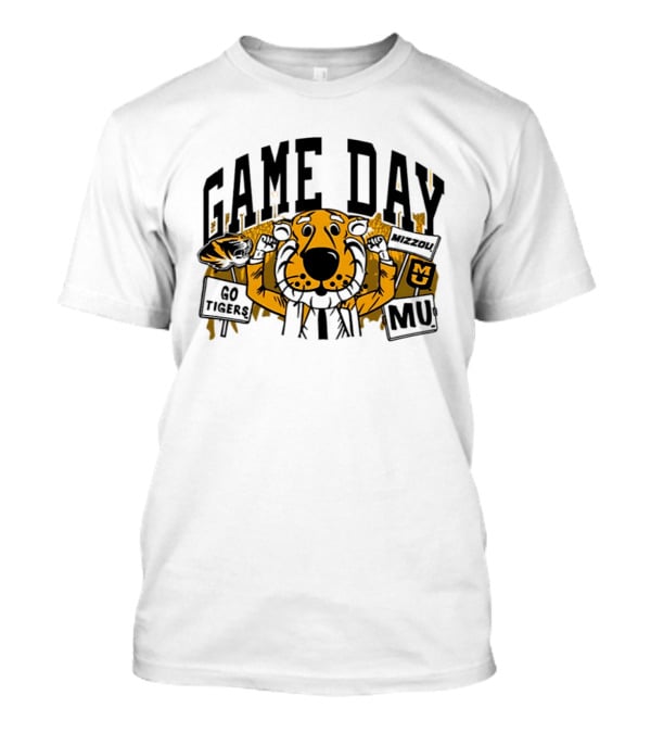 Missouri Tigers 2026 NCAA Game Day Go Tigers MU T-Shirt