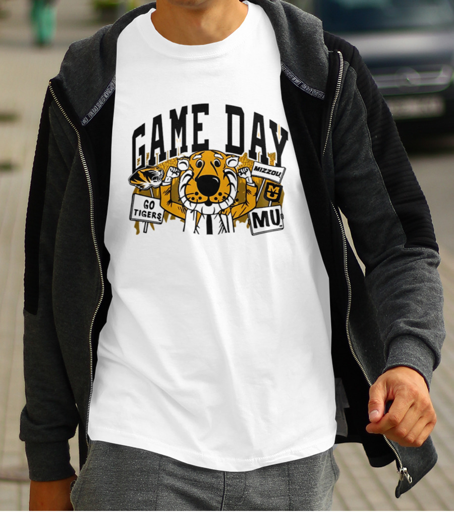 Missouri Tigers 2026 NCAA Game Day Go Tigers MU T-Shirt