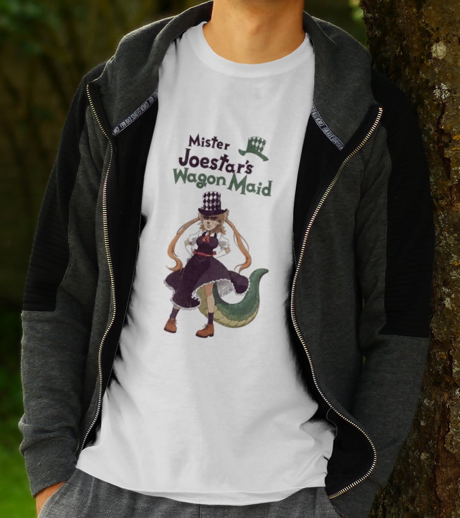 Mister Joestar's Wagon Maid Robert E. O. Speedwagon T-Shirt
