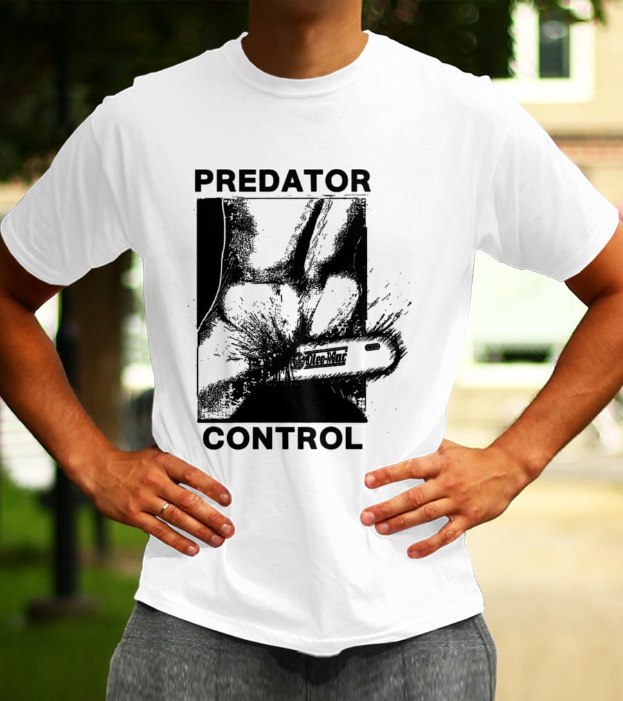 Predator Control Chainsaw T-Shirt