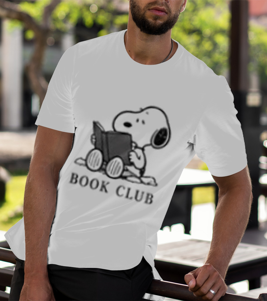 Snoopy Just One More Chapter Book Club For Peanuts And Bookish Fans T-Shirt
