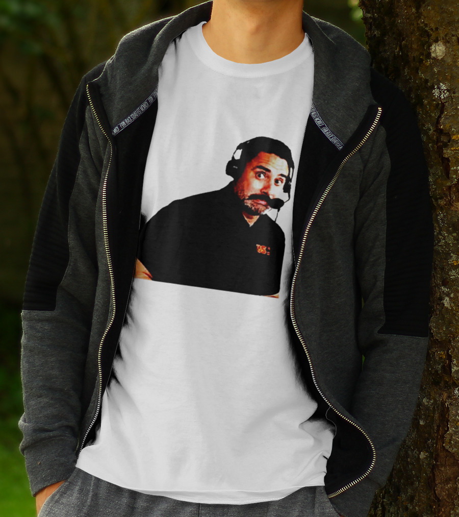 Steve Sarkisian Headset Shocked Longhorns Face Meme T-Shirt