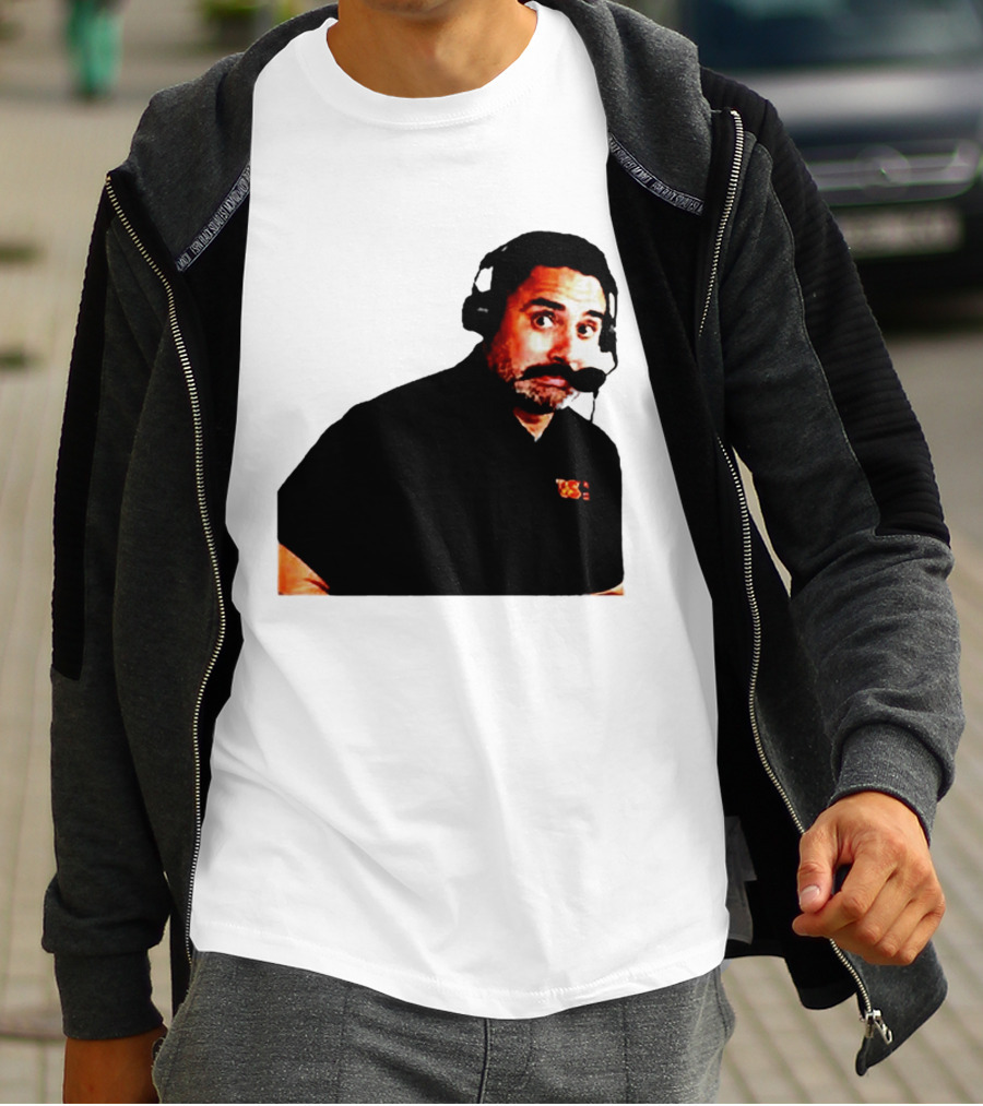 Steve Sarkisian Headset Shocked Longhorns Face Meme T-Shirt