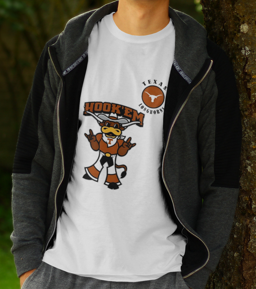 Texas Longhorns Hook'Em 2026 NCAA Tailgater Hometown T-Shirt