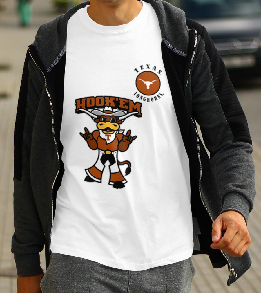 Texas Longhorns Hook'Em 2026 NCAA Tailgater Hometown T-Shirt