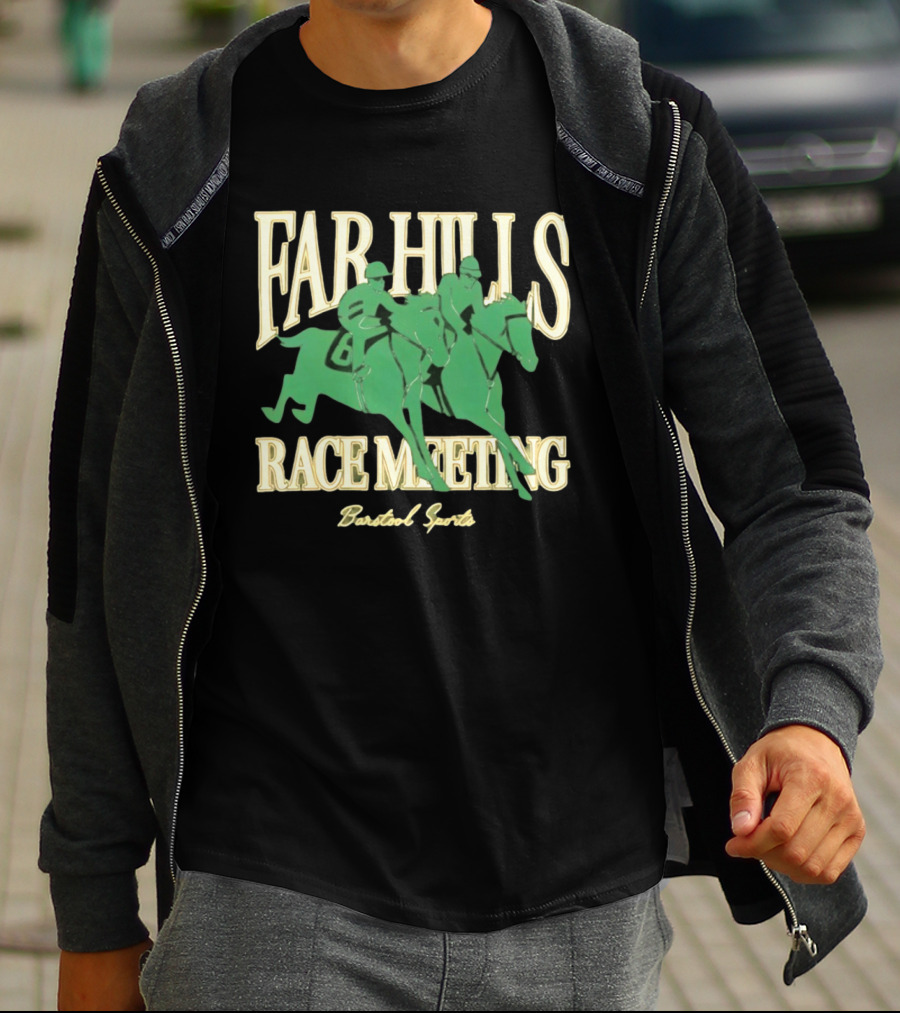 Far Hills Race Meeting The Hunt Barstool Sports 2026 T-Shirt