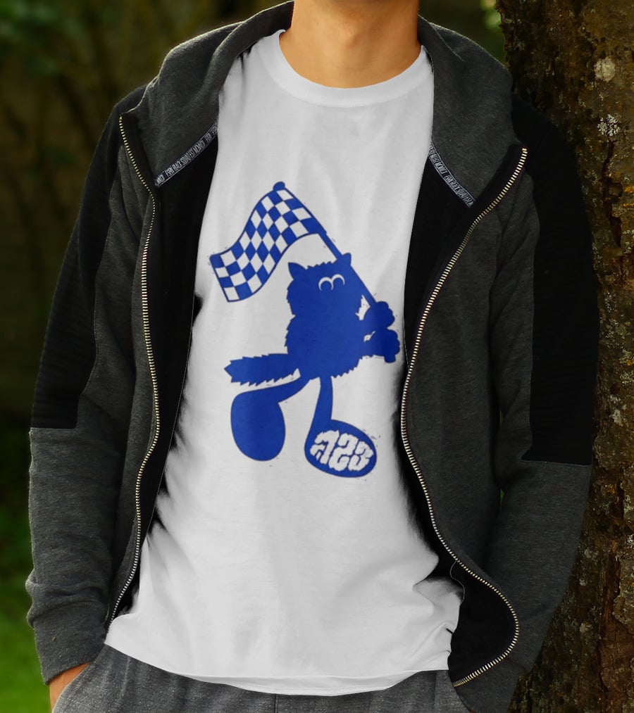 Alex Albon Quadrant Singapore Race Week Mascot 23 Checkered Flag T-Shirt