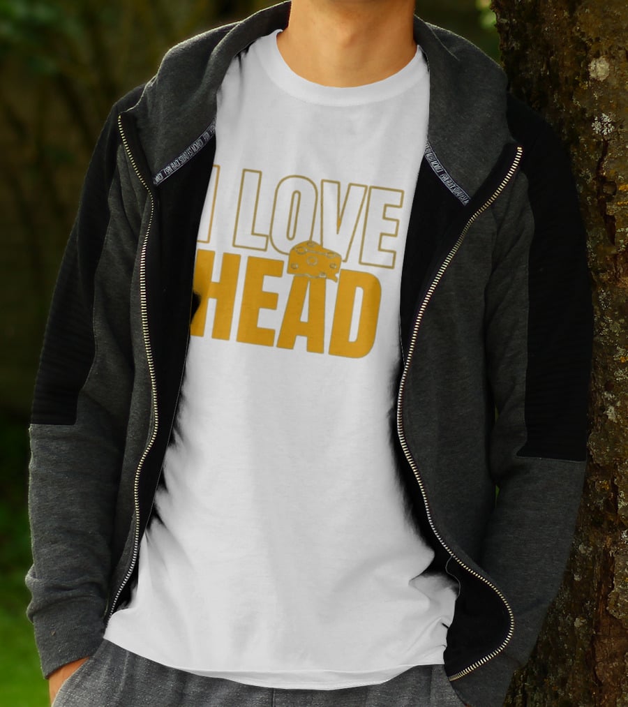 I Love Head Cheese Green Bay Packers T-Shirt