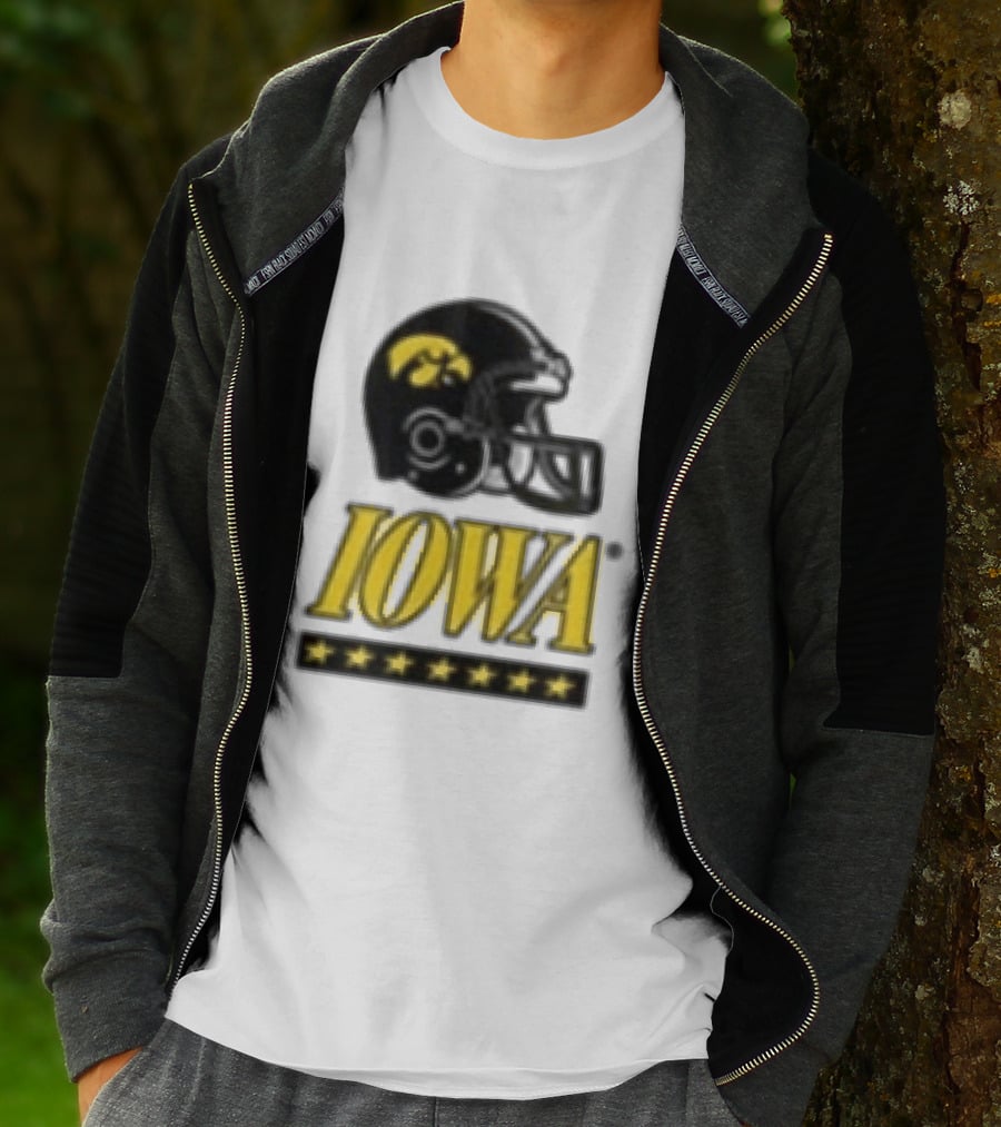 Iowa Hawkeyes Helmet 2026 ESPN College Gameday Runner T-Shirt