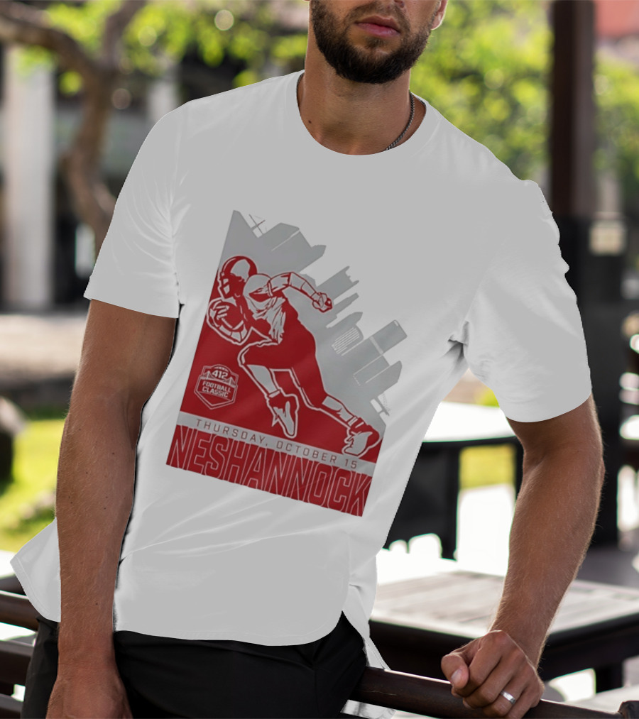 Neshannock 412 Football Classic Thursday October 15 Skyline T-Shirt