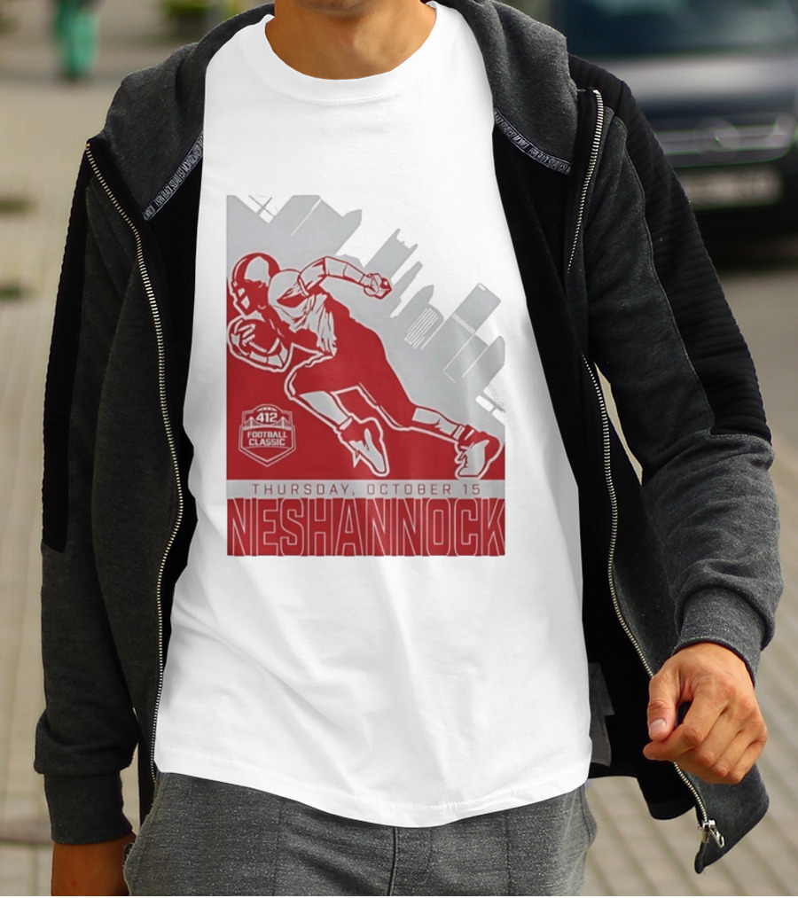 Neshannock 412 Football Classic Thursday October 15 Skyline T-Shirt