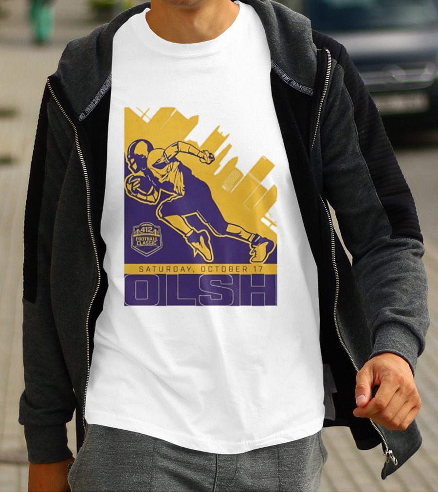 Olsh Football Classic Saturday October 17 City Skyline T-Shirt