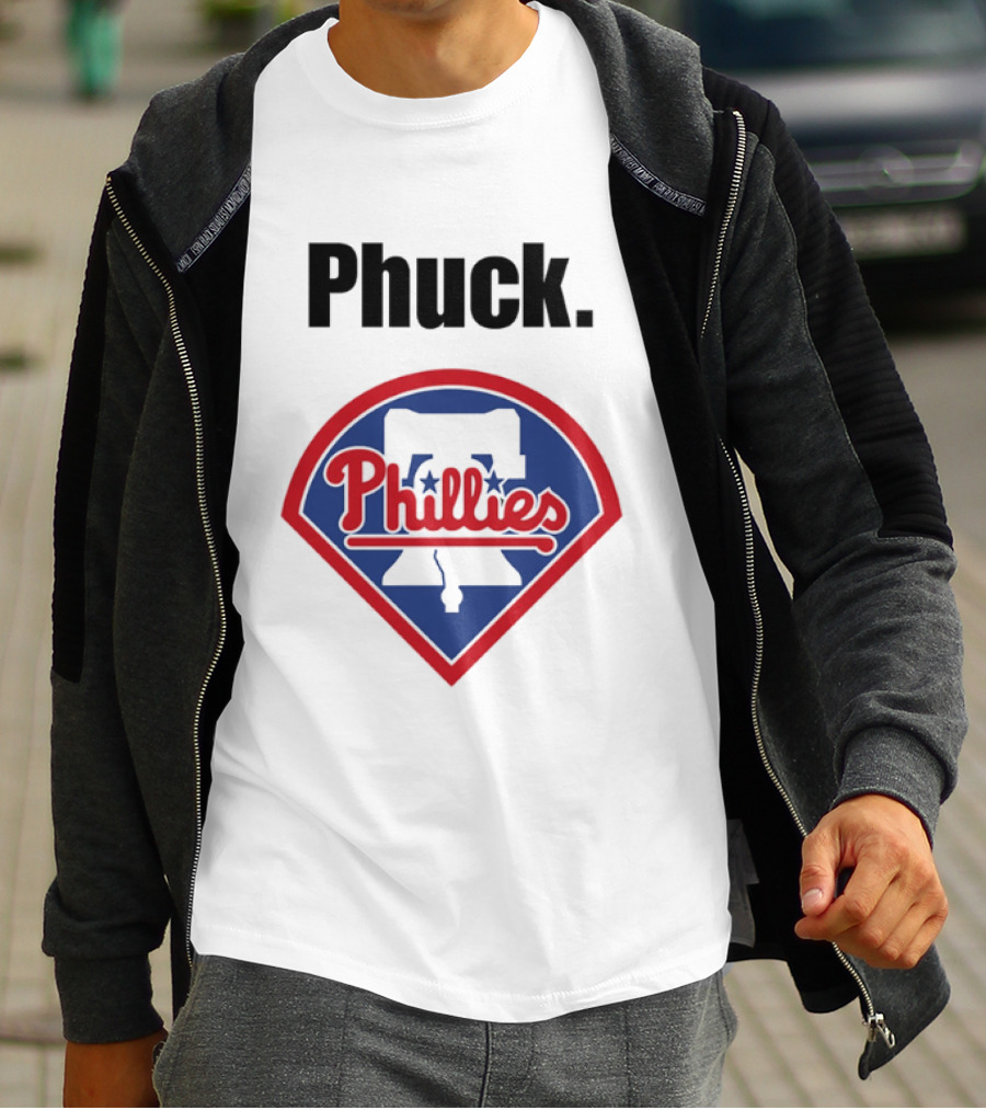 Phuck Phillies Baseball Meme Liberty Bell T-Shirt