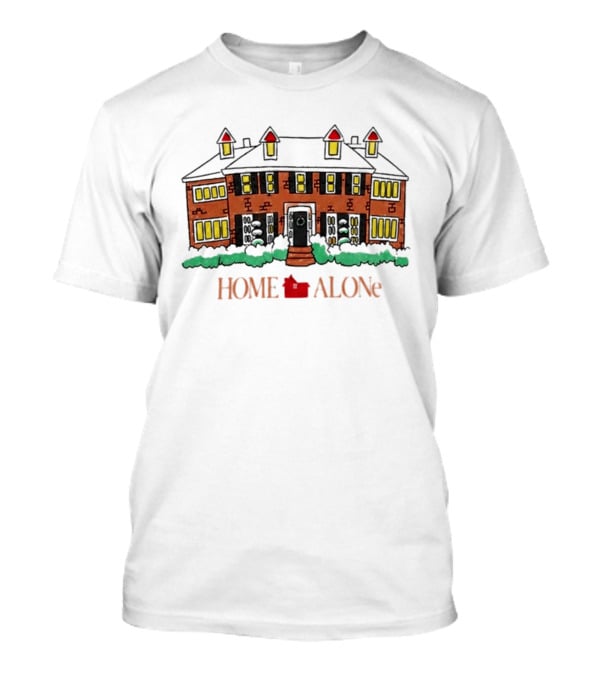 Primark Home Alone House Kevin McCallister Battle Plan Christmas T-Shirt
