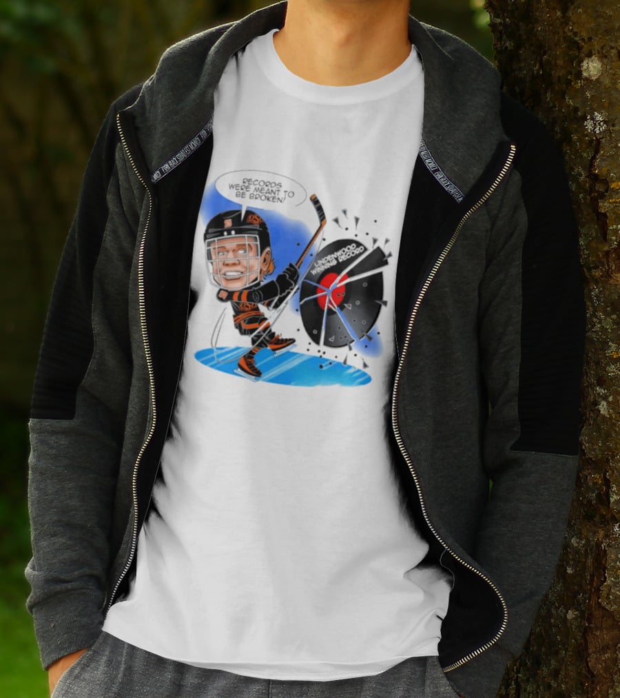 Records Were Meant To Be Broken Lindenwood Hockey Winning Record T-Shirt