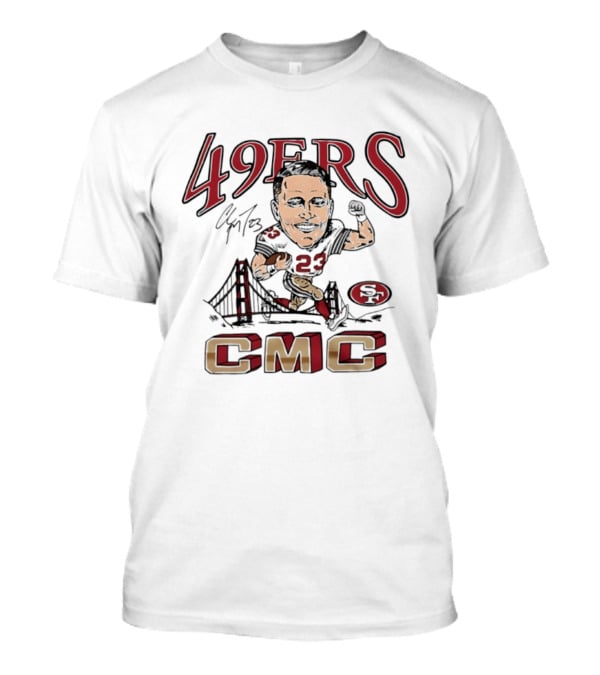 San Francisco 49ers CMC Caricature 23 T-Shirt