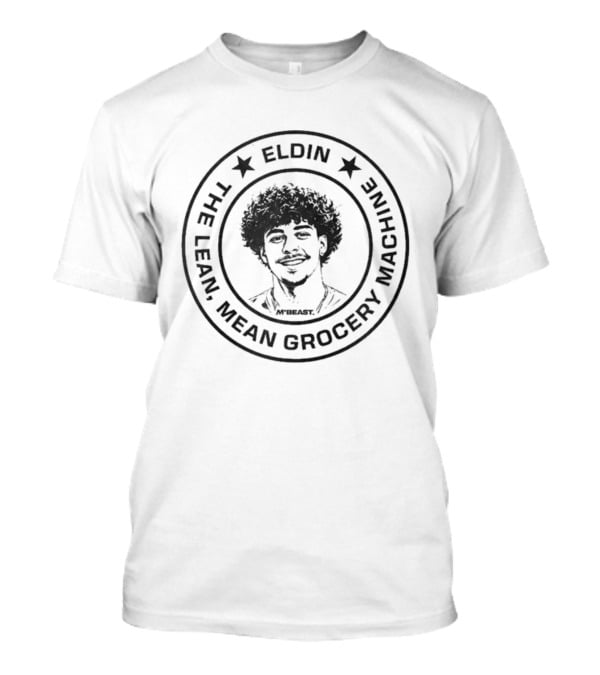 Eldin The Lean Mean Grocery Machine Circular Seal T-Shirt