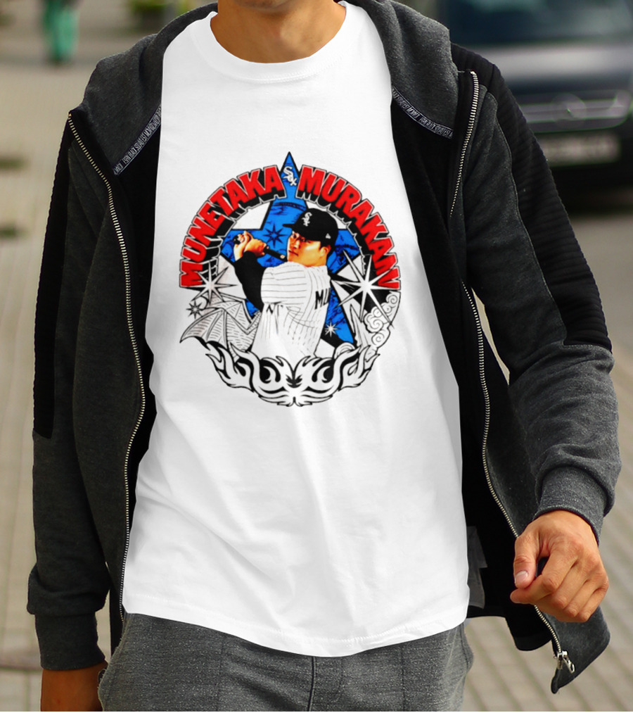 Munetaka Murakami White Sox MLB Baseball Player Chicago Starburst T-Shirt