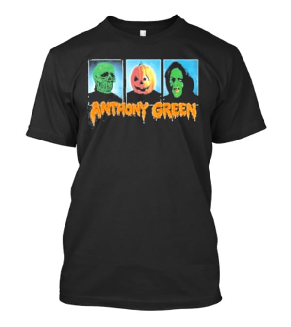 Anthony Green Forever Halloween Pumpkin Head Album T-Shirt
