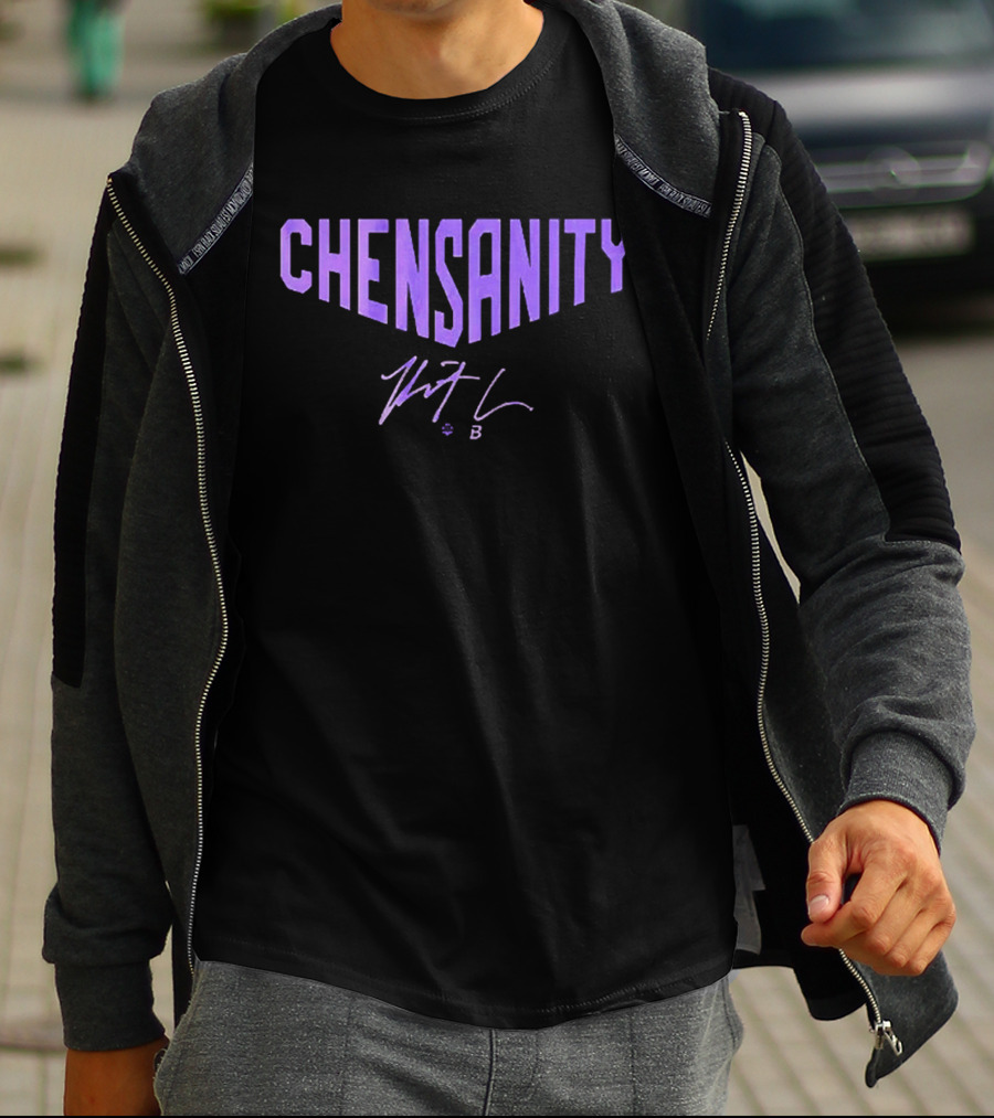 Chensanity Basketball H.T.B Signature Purple T-Shirt
