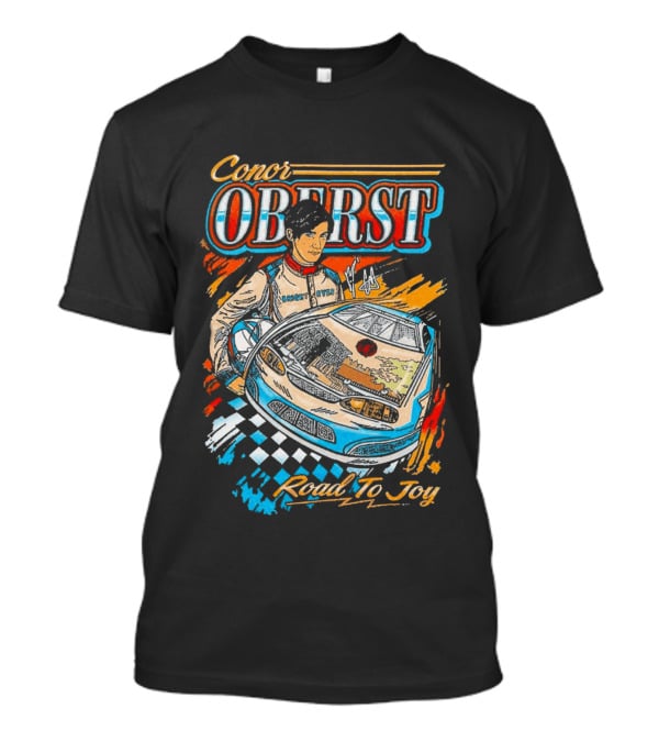 Conor Oberst Bright Eyes Road To Joy Nascar Bootleg T-Shirt