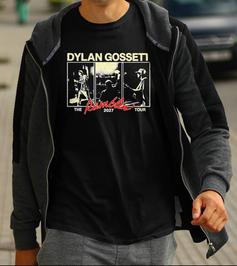 Dylan Gossett Ramblin 2027 Tour T-Shirt