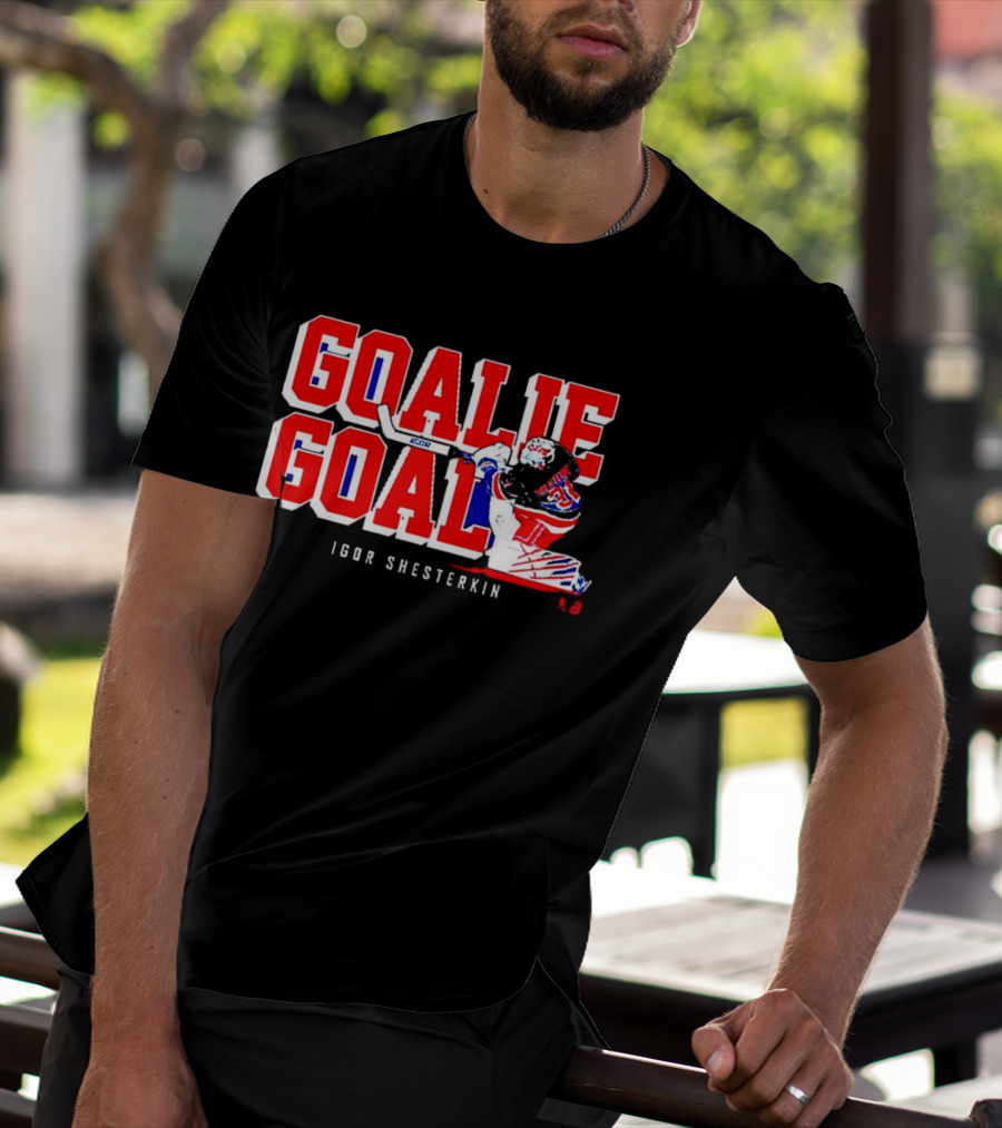 Goalie Goal Igor Shesterkin New York 31 T-Shirt