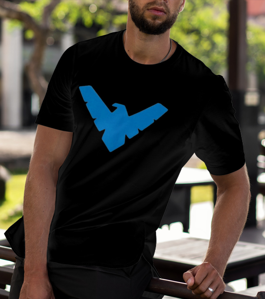 Nightwing Compression Blue T-Shirt
