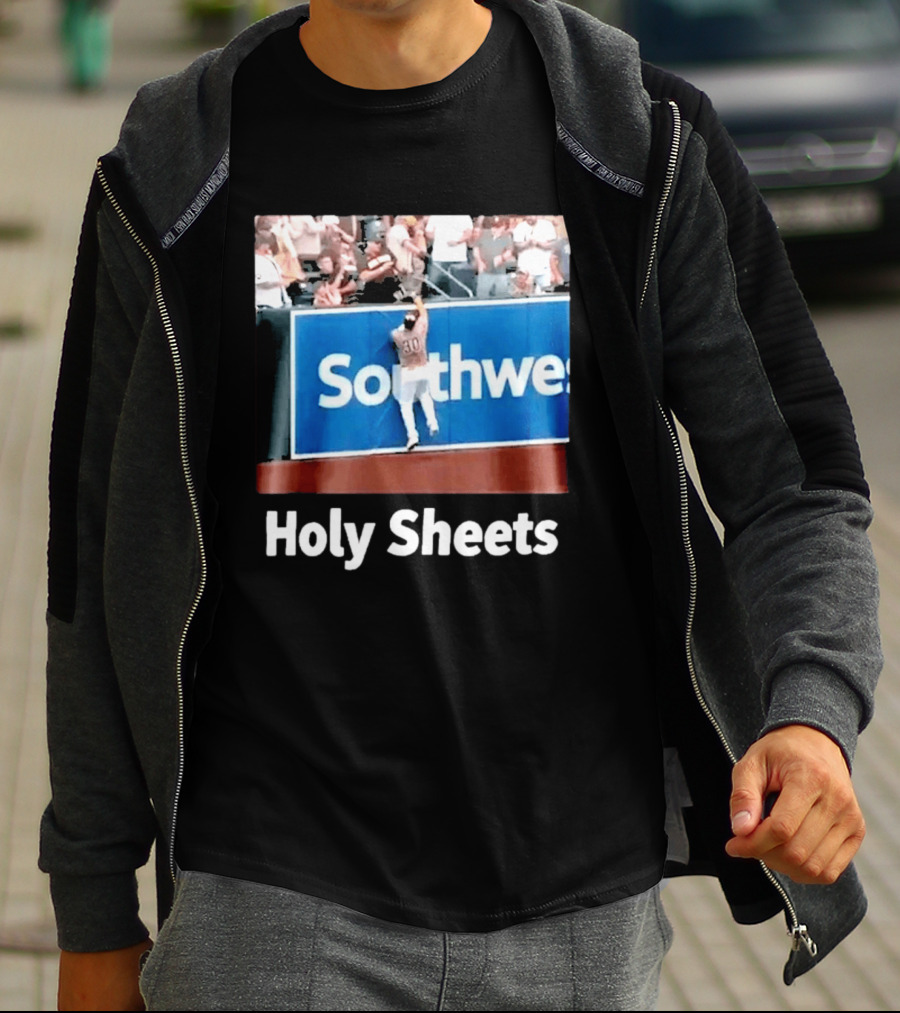 Holy Sheets San Diego Padres Baseball Catch Southwest Sign T-Shirt