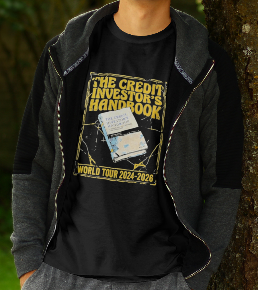 The Credit Investor's Handbook World Tour 2024 2026 The Credit Investors Handbook T-Shirt