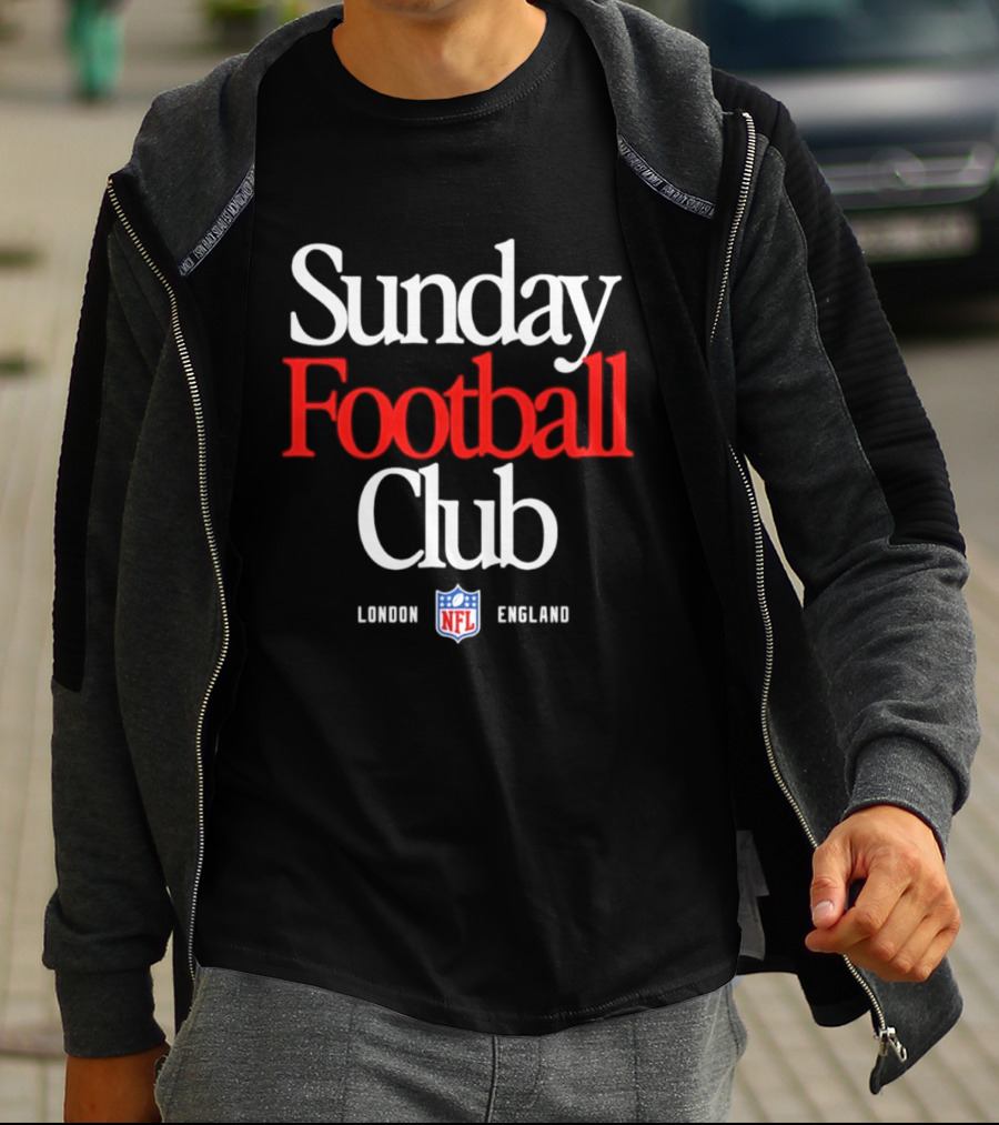 Sunday Football Club 2026 NFL London England T-Shirt