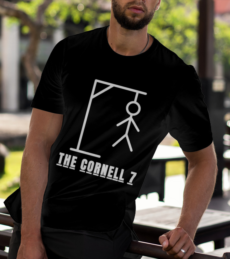 The Cornell 7 Stick Figure Hangman T-Shirt