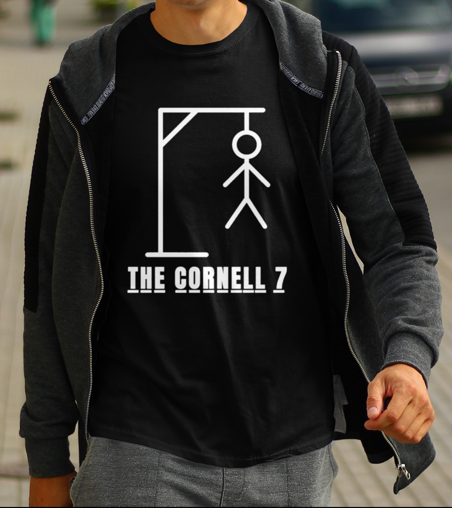 The Cornell 7 Stick Figure Hangman T-Shirt