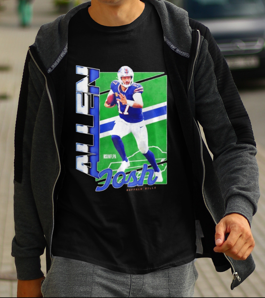 Josh Allen NFLPA Buffalo Bills NFL Player Moment 2026 T-Shirt