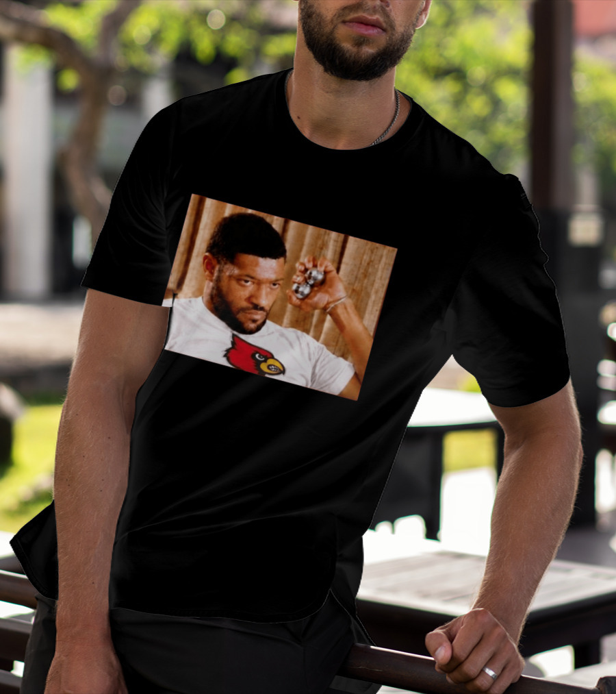 Laurence Fishburne Louisville Cardinals Mood Team Spirit T-Shirt