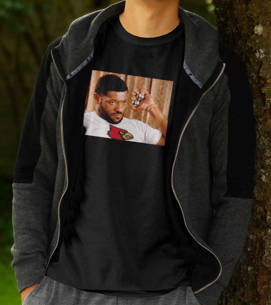Laurence Fishburne Louisville Cardinals Mood Team Spirit T-Shirt