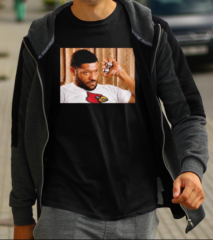 Laurence Fishburne Louisville Cardinals Mood Team Spirit T-Shirt