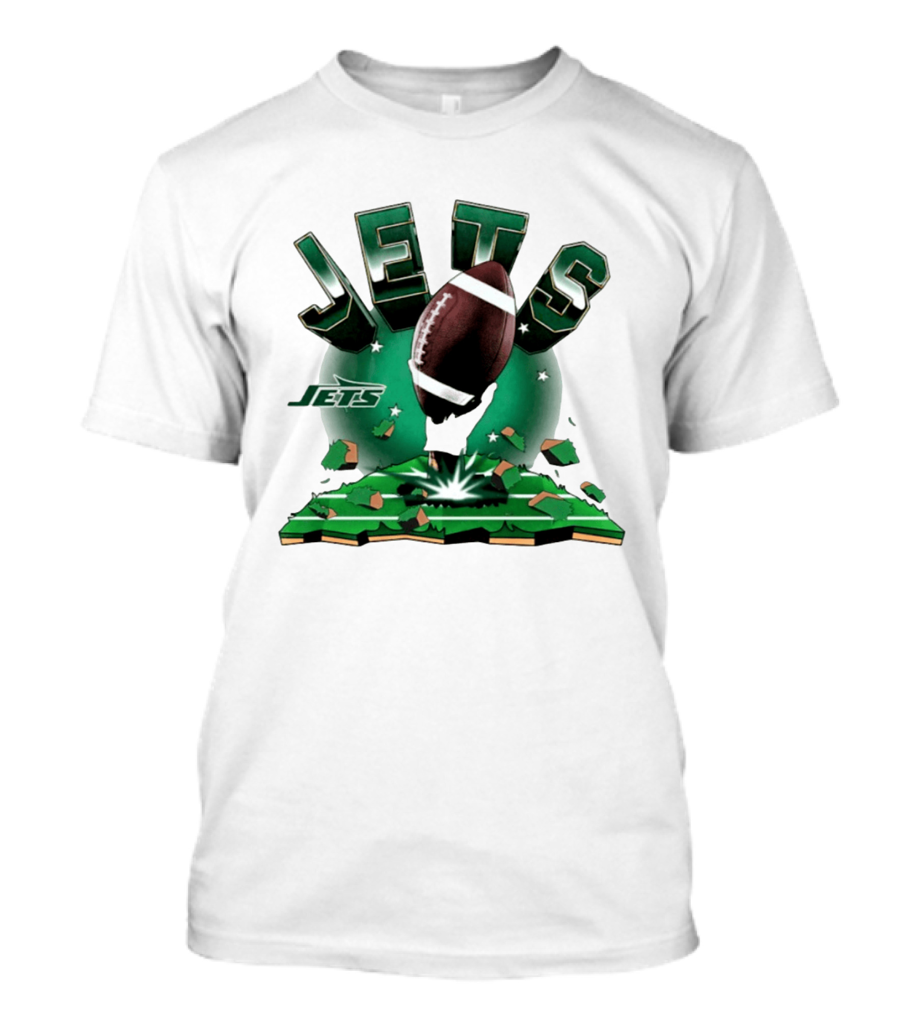 New York Jets Football Explode 2026 Clubhouse T-Shirt