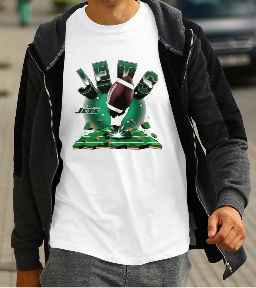 New York Jets Football Explode 2026 Clubhouse T-Shirt