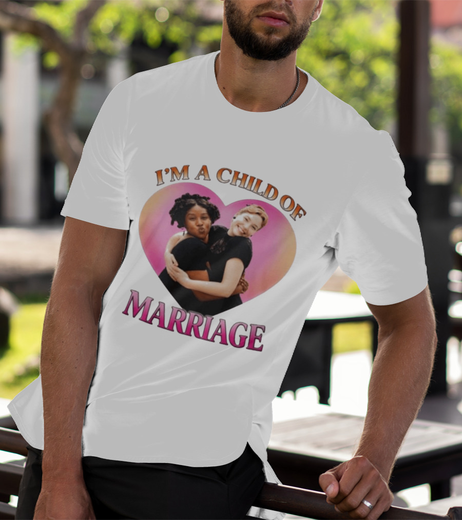 I'm A Child Of Marriage Hugging Heart Bridgerton Ss5 T-Shirt