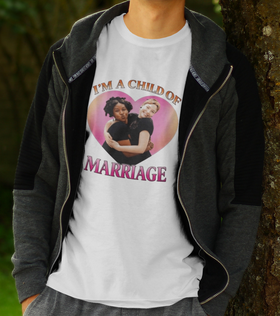I'm A Child Of Marriage Hugging Heart Bridgerton Ss5 T-Shirt