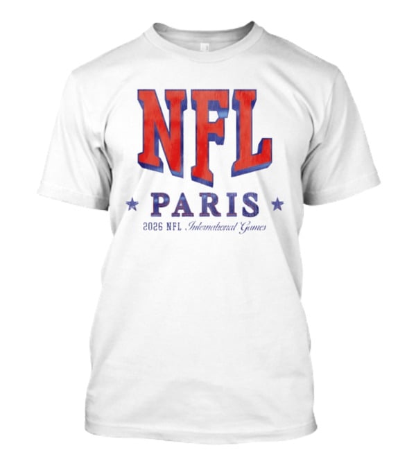 2026 NFL Paris International Games T-Shirt
