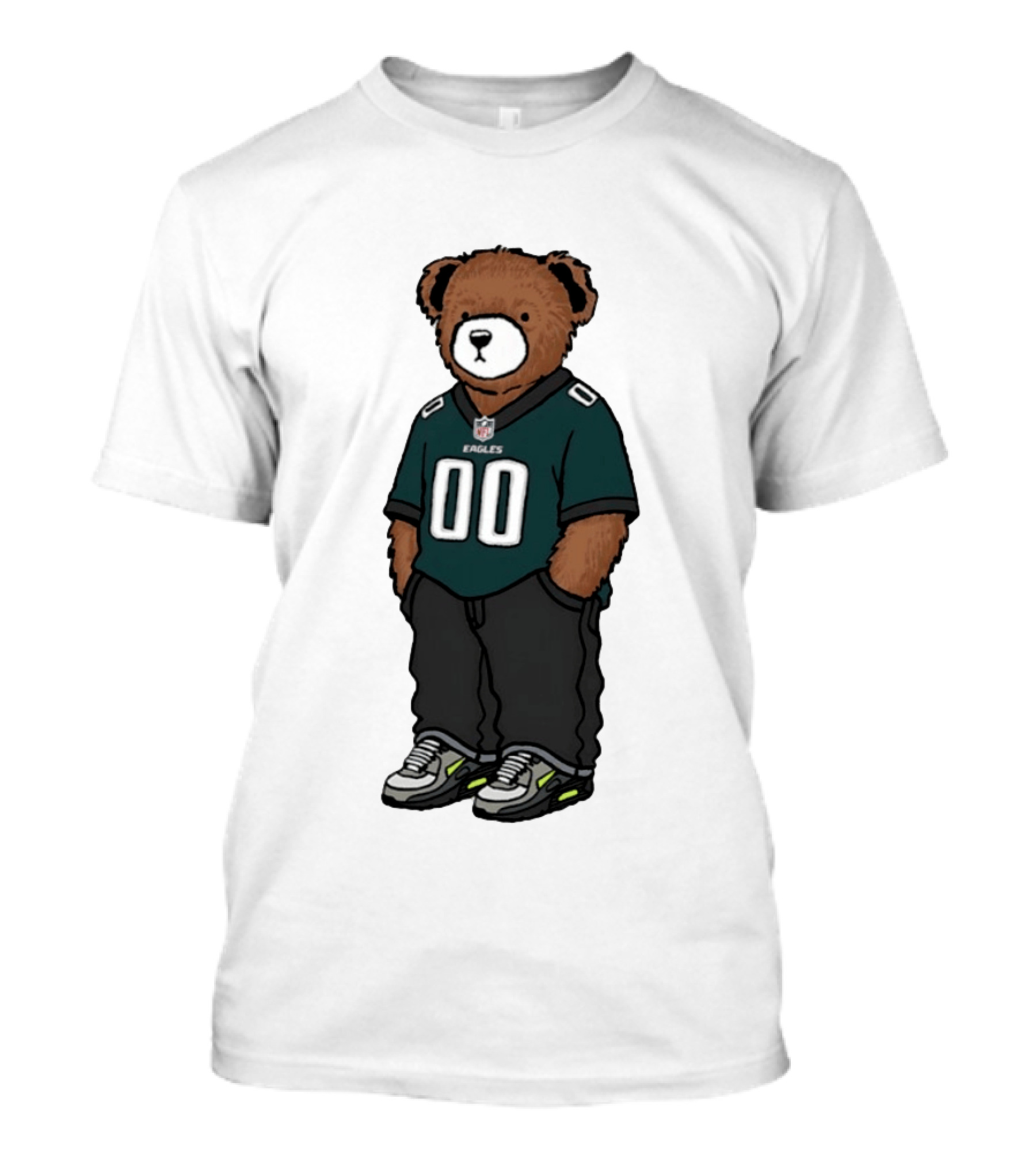 Philadelphia Eagles Teddy Bear London Games 2026 T-Shirt