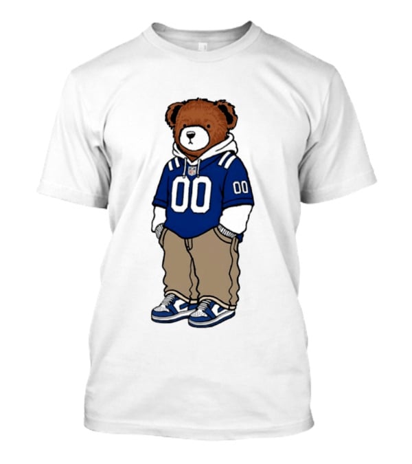 Indianapolis Colts Teddy Bears NFL London Games 2026 T-Shirt