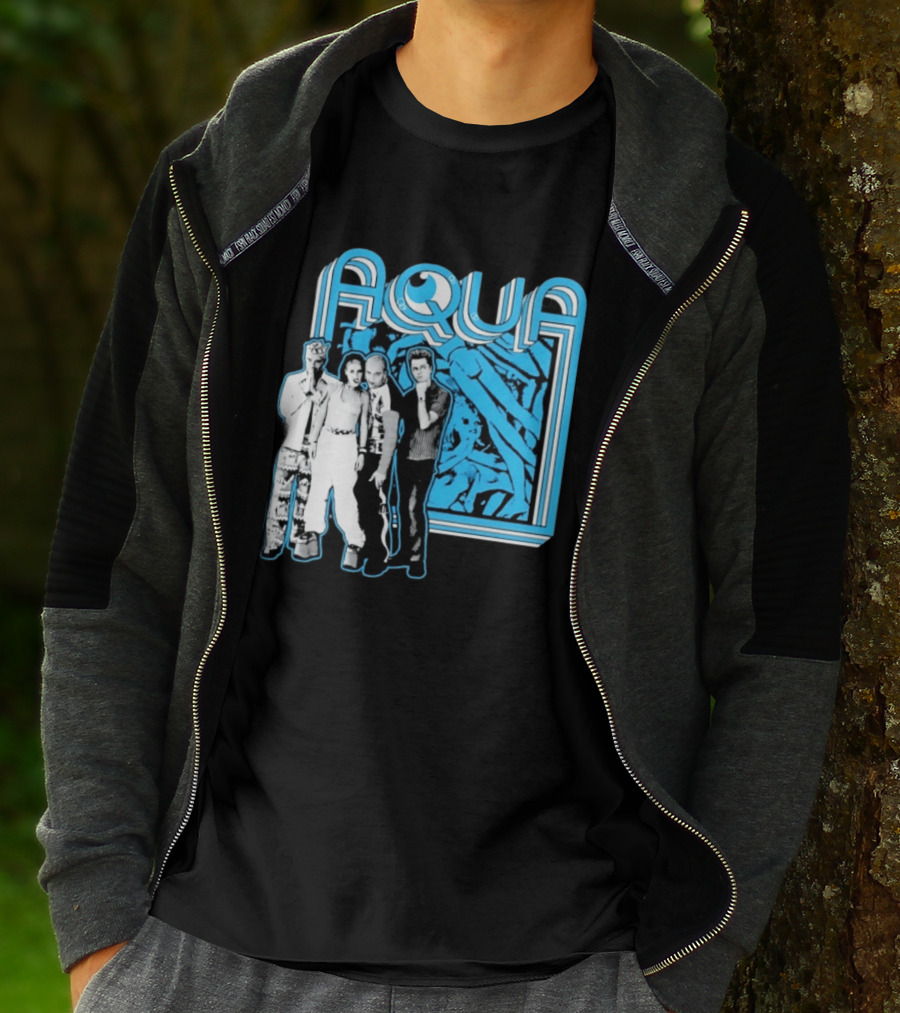 Aqua Band Members Barbie Girl 90s Pop Music Nostalgia T-Shirt